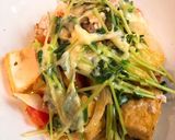 厚揚げとひき肉の蒸し焼き〜南米風ー作り方7写真