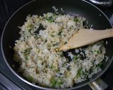 大根葉で菜飯(みそ味)作り方3写真