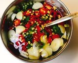ご飯や冷奴に！卵黄のナンプラー漬け作り方2写真