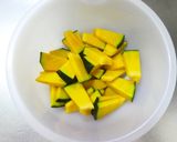 豚ばら薩摩芋かぼちゃ甘辛ごま醤油だれ焼き作り方5写真