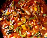 夏野菜のアラビアータ風シチュー作り方6写真