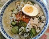 シラタキか素麺で韓国冷麺作り方8写真