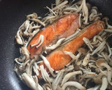 鮭ときのこのバターぽん酢☆作り方4写真