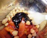 パプリカとひよこ豆のイタリアン味噌サラダ作り方3写真