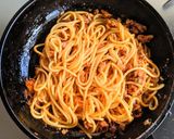 味噌風味ミートソーススパゲッティ作り方13写真