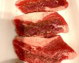 牛焼き肉用でさっぱりサルサ風に作り方1写真