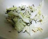 白菜と塩昆布の漬物？作り方3写真