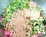 肉だんご(つくね)＆厚揚げの炒めもの♡作り方2写真