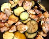 鶏肉と茄子のピリ辛照り焼き作り方5写真