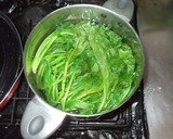ほうれん草のカレー炒め♪簡単目の疲れに作り方2写真