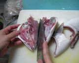 いなだ（ぶりの小さいの）の三枚おろし作り方7写真
