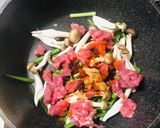 きのことニラの黒胡麻麻婆作り方2写真