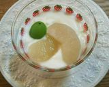 材料3つ！レンジ 梨 コンポート風作り方4写真