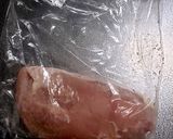 ビニール袋でサラダチキン☆作り方1写真