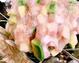 簡単おつまみ*アボガド長芋の一口ネギトロ作り方1写真