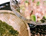 簡単おつまみ*アボガド長芋の一口ネギトロ作り方2写真