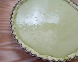*抹茶チーズケーキ on 緑茶タルト*作り方9写真