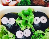 キャラ弁トトロまっくろくろすけ作り方3写真