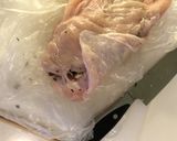 簡単　冷凍バジルdeジェノベーゼ蒸チキン作り方3写真