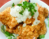 ♪さくさく桜えびの和風おろしチキンカツ♪作り方5写真