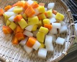 さつまいも入り胡麻和え作り方4写真