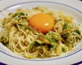 桜えびとネギ油香る、汁なし和えそうめん。作り方5写真