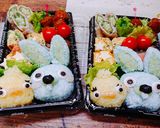 ダッキー&バニー キャラ弁♪♪作り方7写真