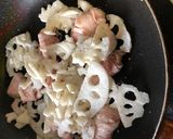 油不要！豚肉とレンコンの甘酢炒め♪作り方6写真