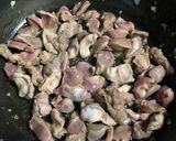 超楽々 砂肝塩レモン炒め作ります作り方2写真