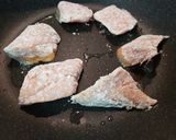 さつまいもと鮭のマヨ照り焼き作り方4写真