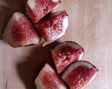いちじくのクリームチーズ白和え(おから)作り方1写真