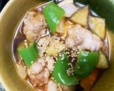 全てレンジ豚こま団子根菜たっぷり梅甘酢煮作り方16写真