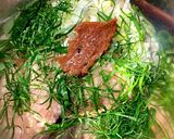 さっぱりおいしい！梅しそ蓮根はさみ焼き作り方8写真