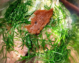 さっぱりおいしい！梅しそ蓮根はさみ焼き作り方8写真