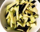 全てレンジ胸肉なす青椒肉絲風作り方2写真