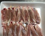 鶏スペアリブのガーリックペッパー焼き作り方2写真