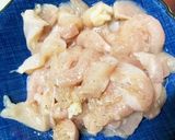 全てレンジ胸肉なす青椒肉絲風作り方4写真