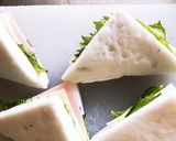 お弁当に✨簡単 はんぺんハムチーズ焼き作り方3写真
