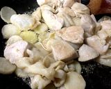 白キクラゲと鶏胸肉のマヨ炒め作り方6写真