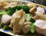 白キクラゲと鶏胸肉のマヨ炒め作り方8写真