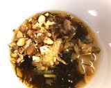 豆乳もずく酢スープ♡ めちゃ簡単鹹豆漿作り方2写真