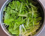 水菜のツナサラダ作り方1写真