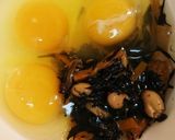 母のひじき煮の卵焼き作り方2写真