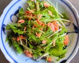 水菜のツナサラダ作り方6写真