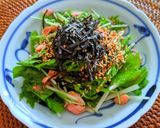 水菜のツナサラダ作り方7写真