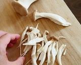 エリンギとベーコンの甘辛！和風パスタ作り方2写真