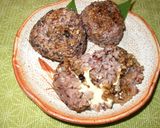 雑穀米で★とろ～りチーズ★焼きおにぎり作り方4写真