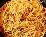 エリンギとベーコンの甘辛！和風パスタ作り方28写真