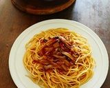 エリンギとベーコンの甘辛！和風パスタ作り方33写真