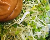 スプラウトのせおかゆ作り方3写真